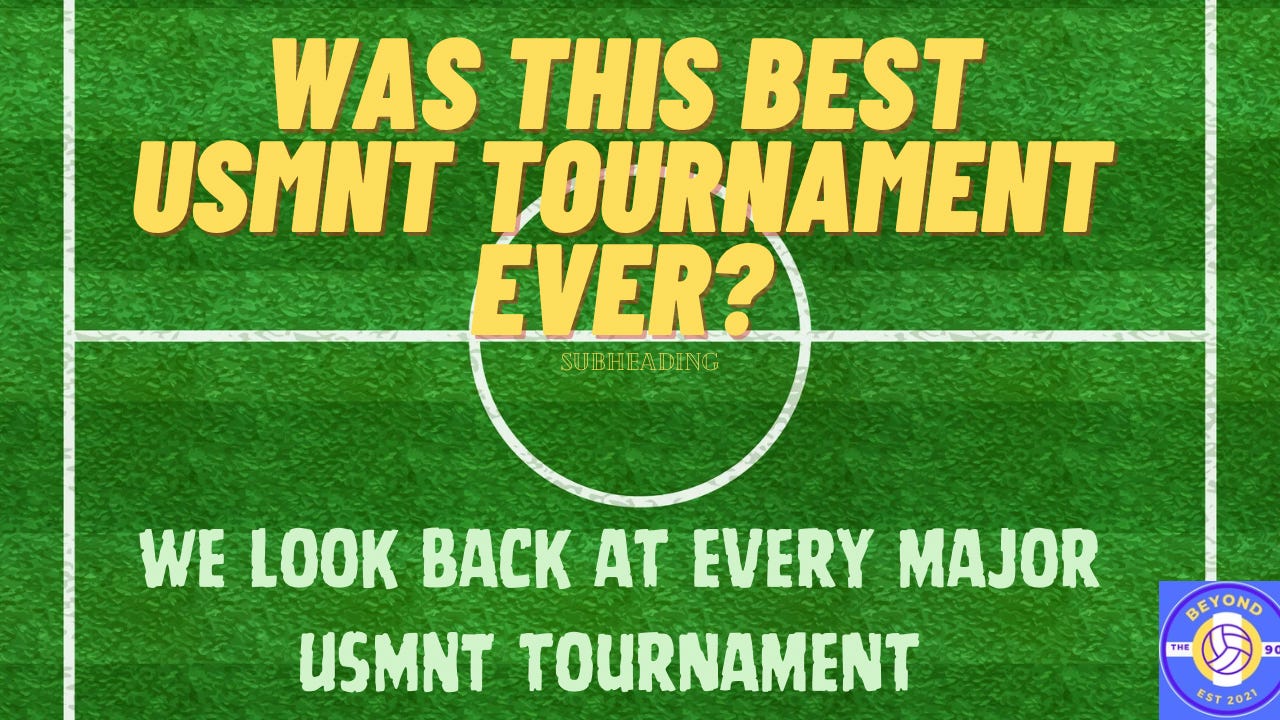 Was this the greatest ever USMNT major tournament?  episode artwork