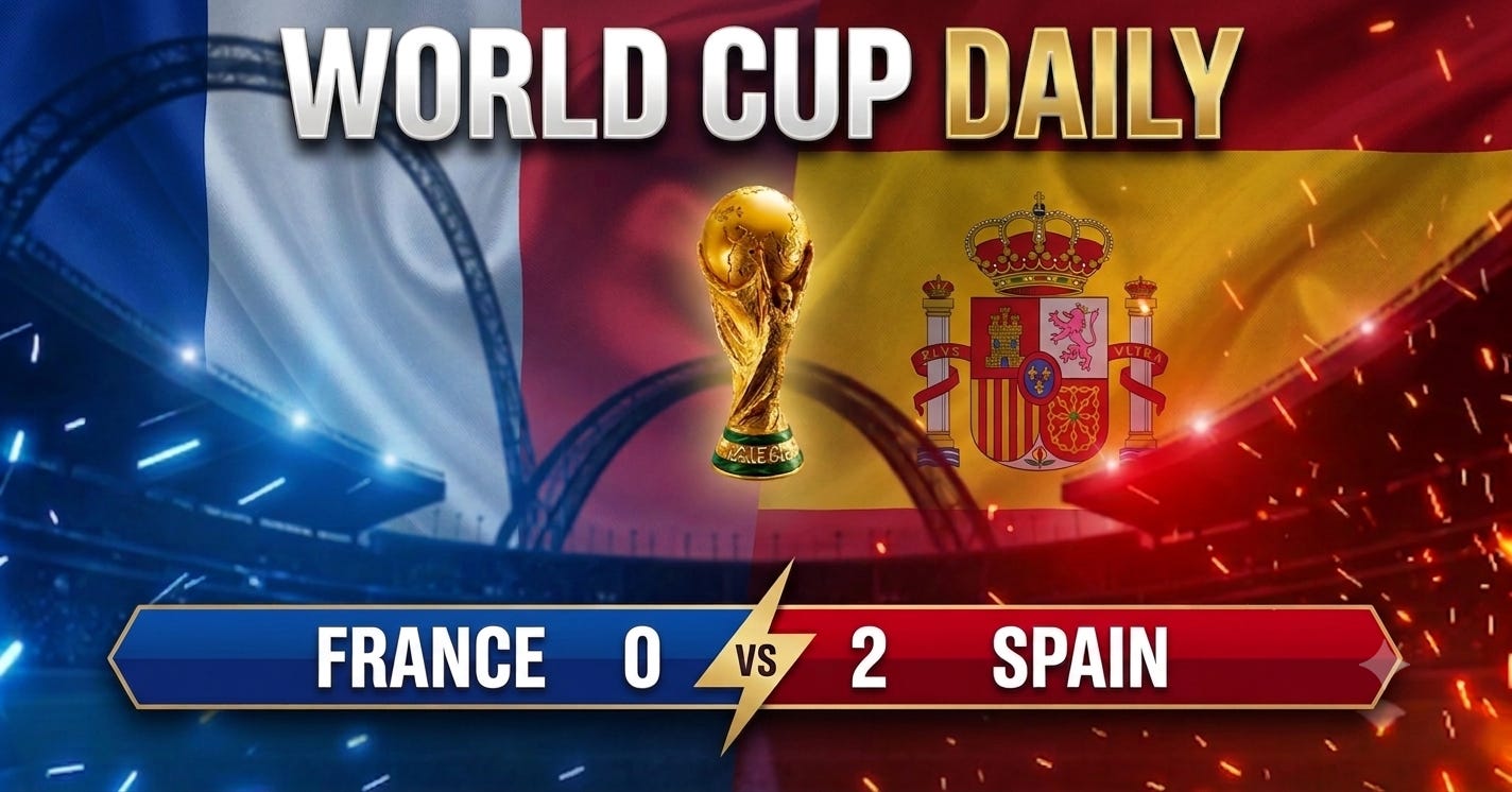 World Cup Daily: Spain are Through to the Final episode artwork