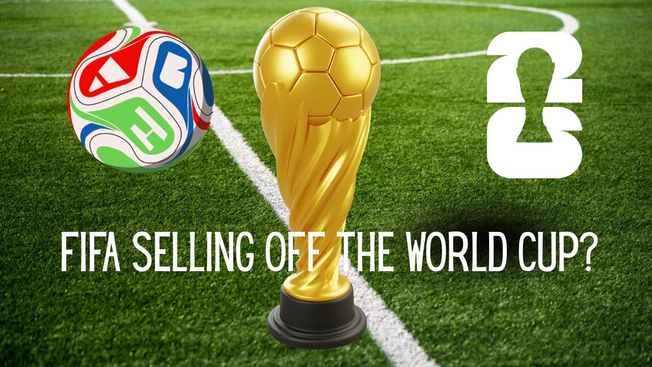 FIFA's plan to sell off parts of the World Cup causing backlash episode artwork