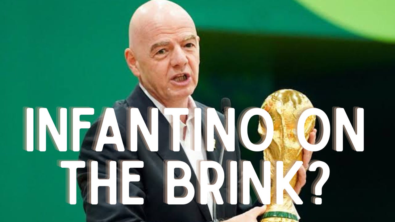 REUPLOAD: Infantino on the brink and Carlos Cordeiro plays hero episode artwork
