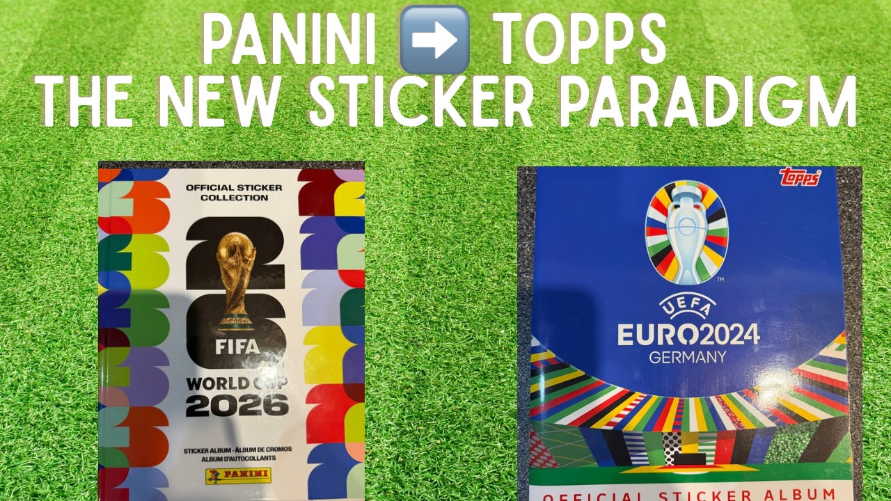 Panini collectors - get used to Topps the new FIFA partner episode artwork