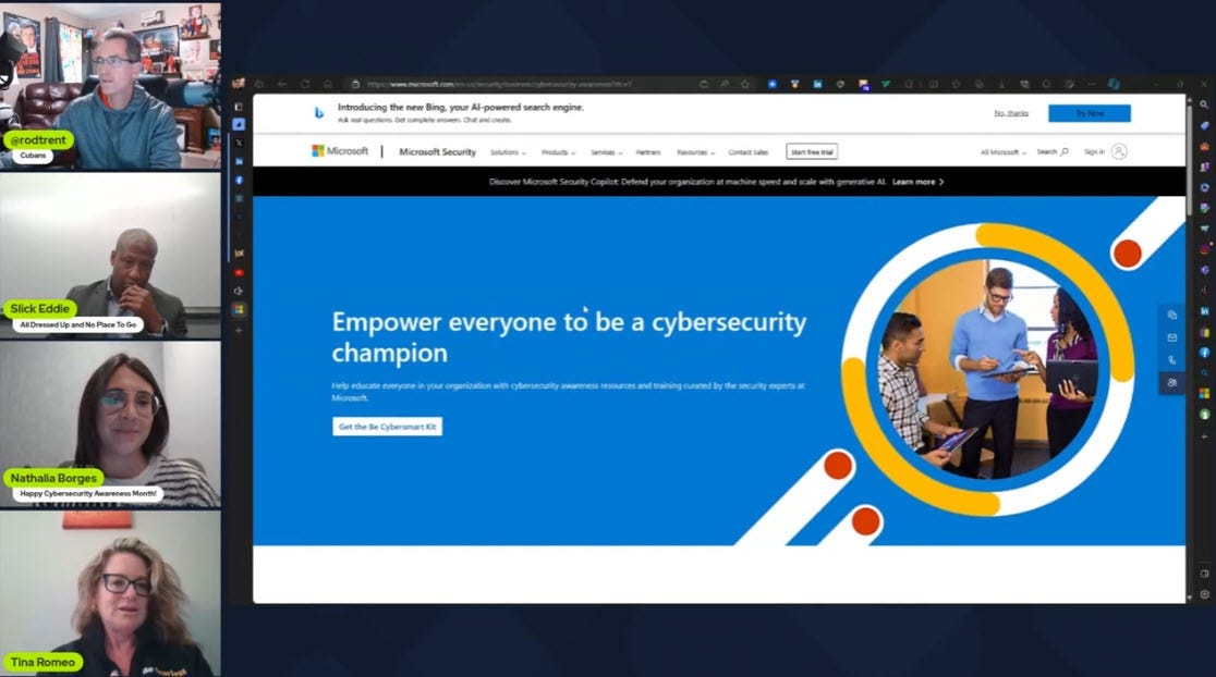 Microsoft Security Insights Show Episode 175 - Celebrate Cybersecurity Awareness Month