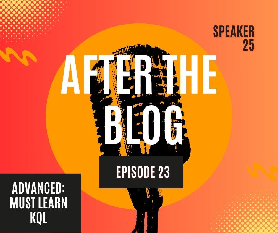 After the Blog Podcast