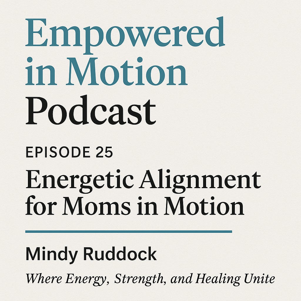 Episode 25: Energetic Alignment for Caregivers in Motion episode artwork