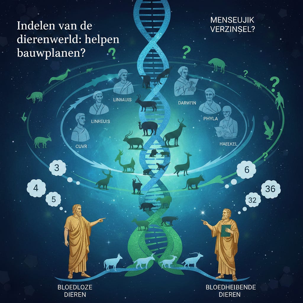 🎧 #210 Indelen van de dierenwereld: helpen bouwplannen?