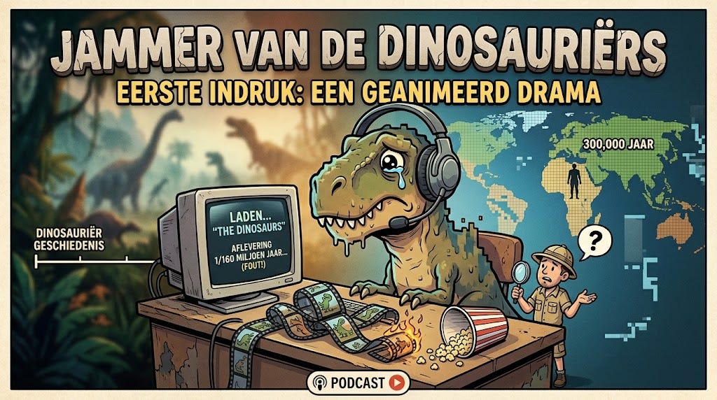 🎧 #212 Jammer van de dinosauriërs