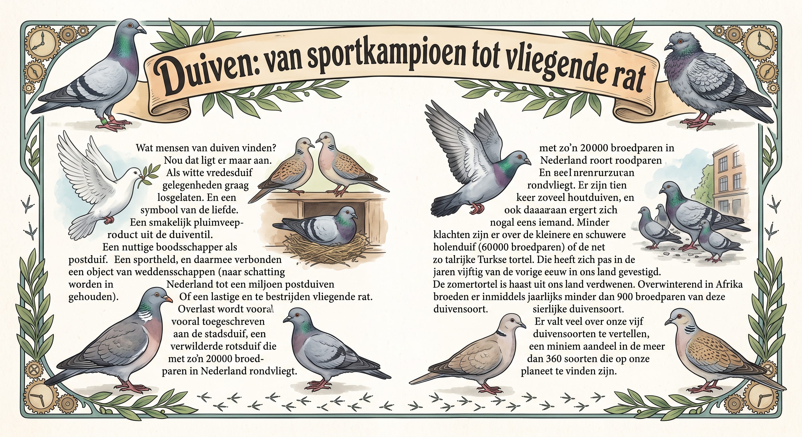 #236 Duiven: van sportkampioen tot vliegende rat episode artwork