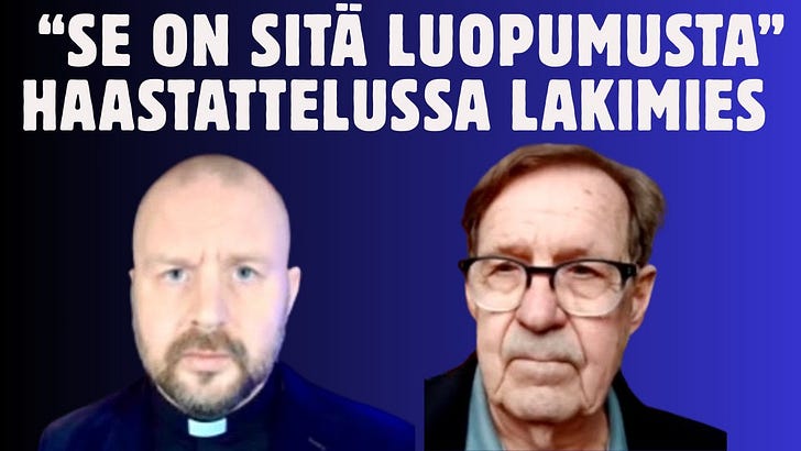 Piispainkokouksen kohuttu "Pastoraalinen ohje". Lakimies Pekka Lahdenperä kommentoi. Pappi haastattelee. Äänite. Piispainkokouksen kohuttu "Pastoraalinen ohje". Lakimies Pekka Lahdenperä kommentoi. Pappi haastattelee. Äänite.