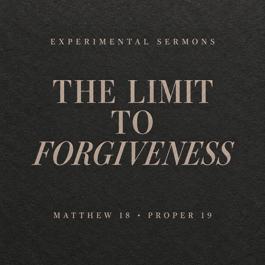 The Limit to Forgiveness episode artwork