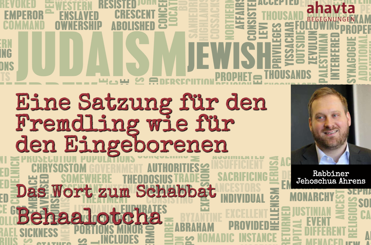 Das Wort zum Schabbat