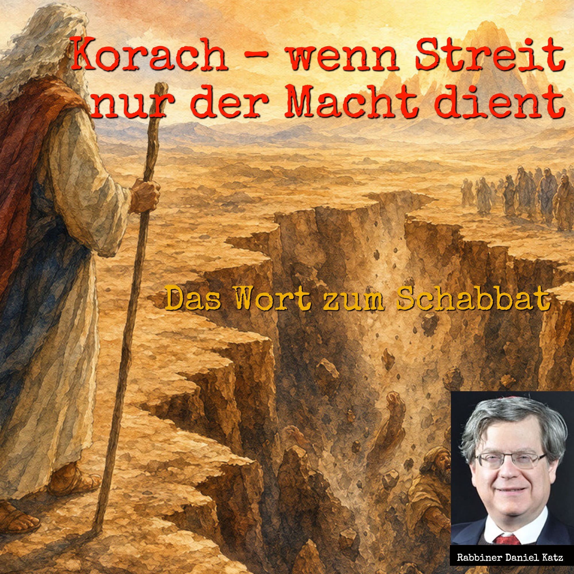 Schabbat Korach || Wenn Streit nur der Macht dient episode artwork