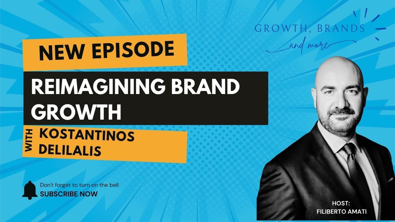 Reimagining Brand Growth | Part 2 | Konstantinos Delialis