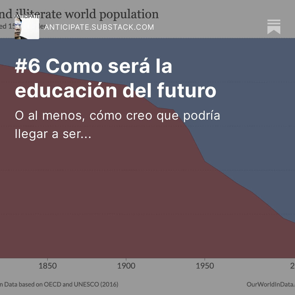 #6 Como será la educación del futuro