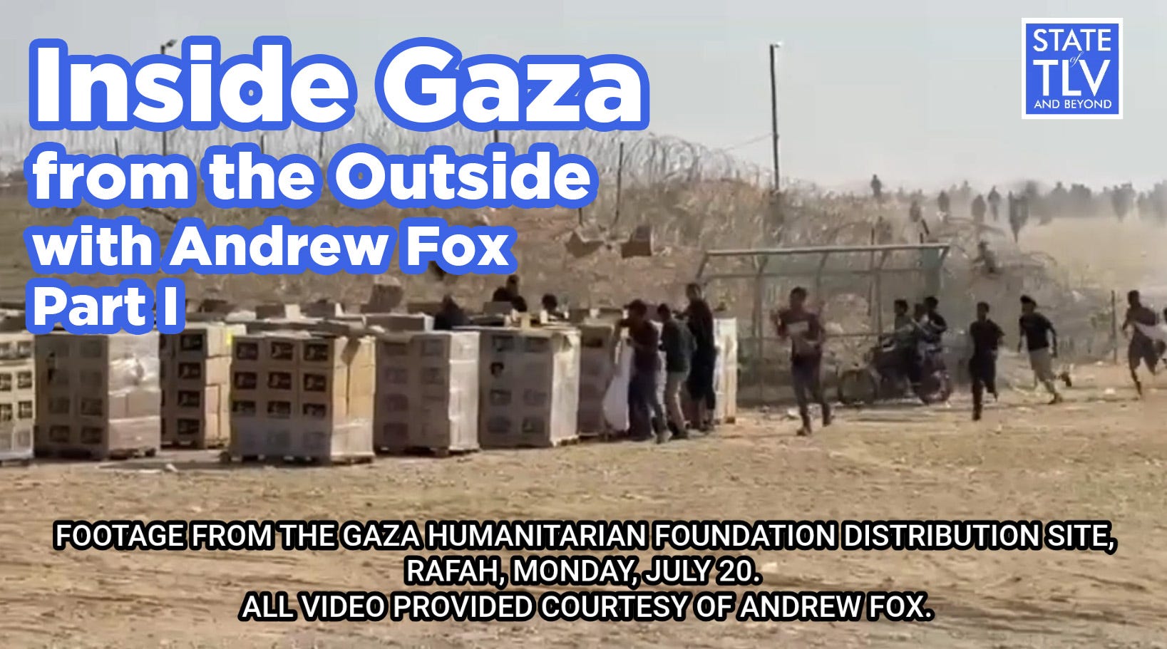 S3 E39. Part I. Andrew Fox on the Gaza Humanitarian Crisis