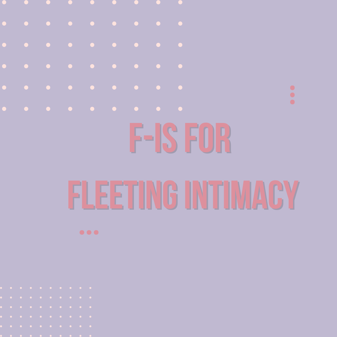 F is for Fleeting Intimacy episode artwork