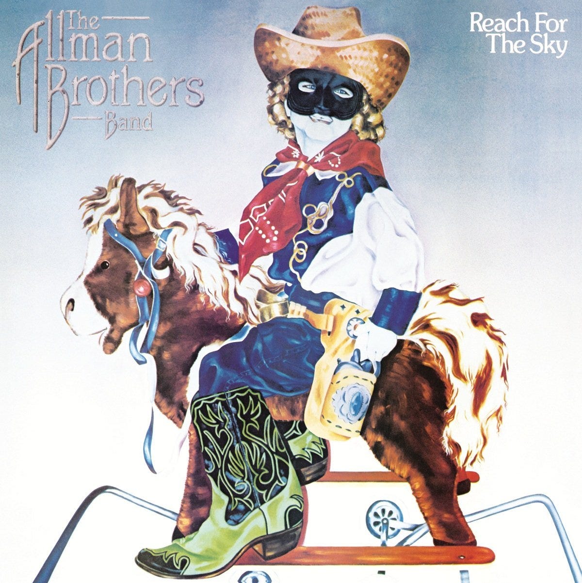 I finally did it…I listened to the Allman Brothers’ Arista albums episode artwork