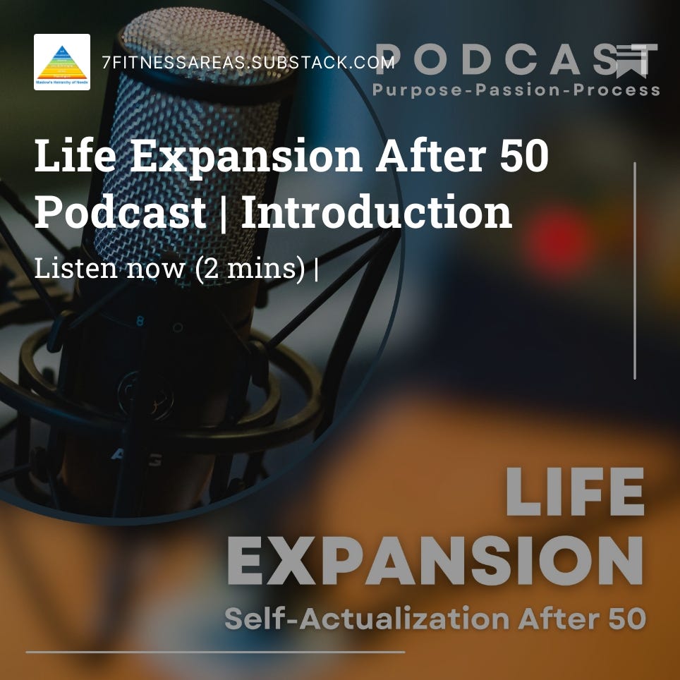 Life Expansion After 50 Podcast | Introduction