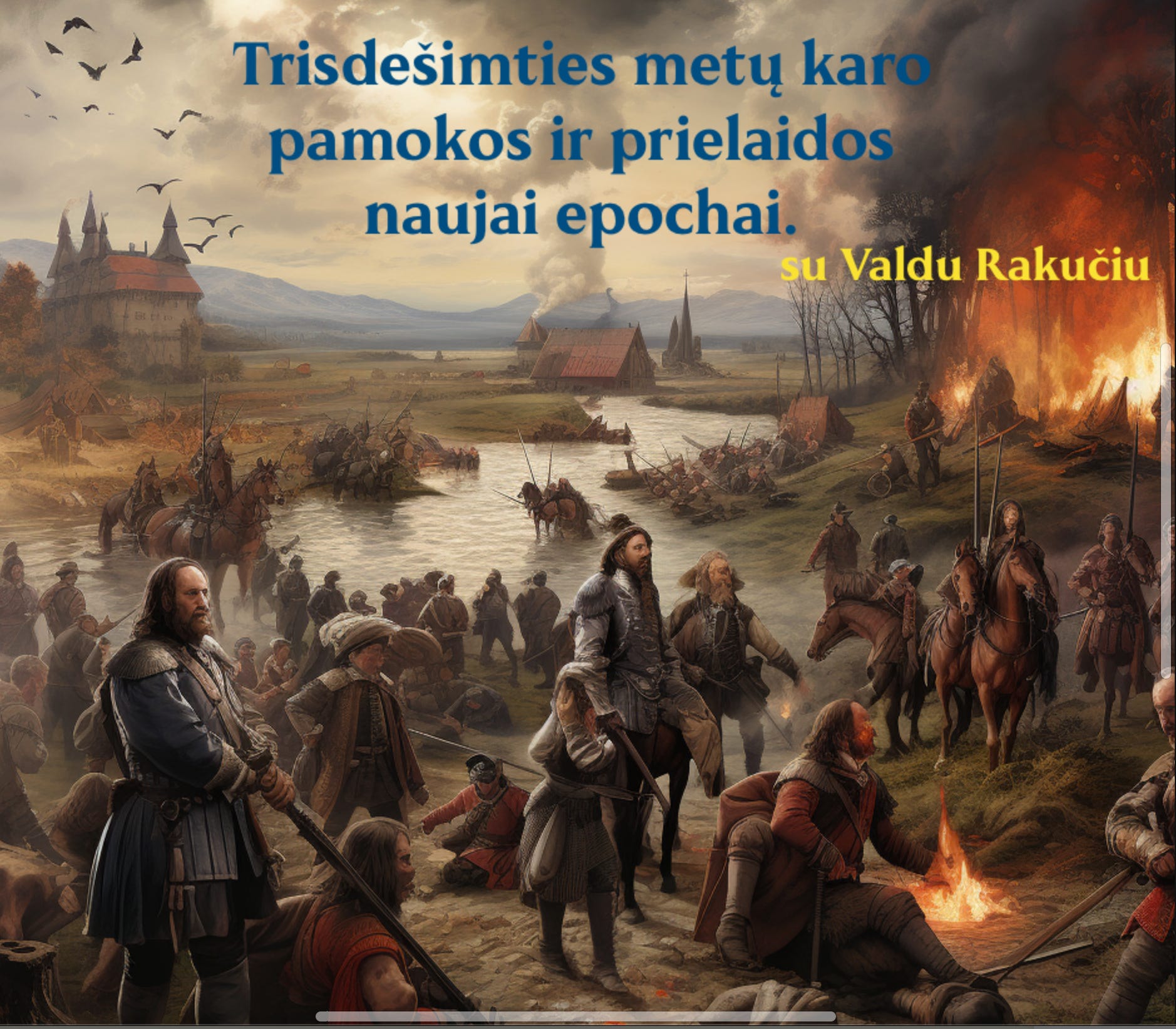 XVIII a. istorija su Valdu Rakučiu. #1 Trisdešimties metų karo pamokos ir prielaidos Naujajai epochai. episode artwork