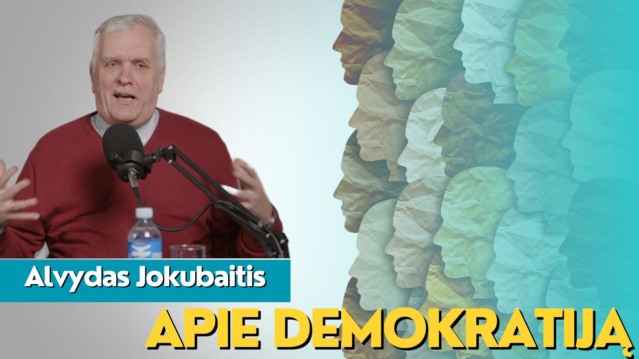 Istorijos Lentyna su profesoriumi A. Jokubaičiu. Apie DEMOKRATIJĄ episode artwork
