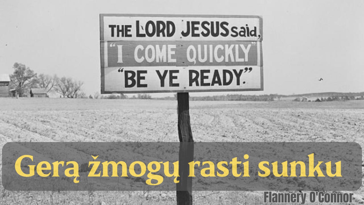 Skaitiniai #14. Flannery O’Connor "Gerą žmogų rasti sunku" (I dalis) episode artwork