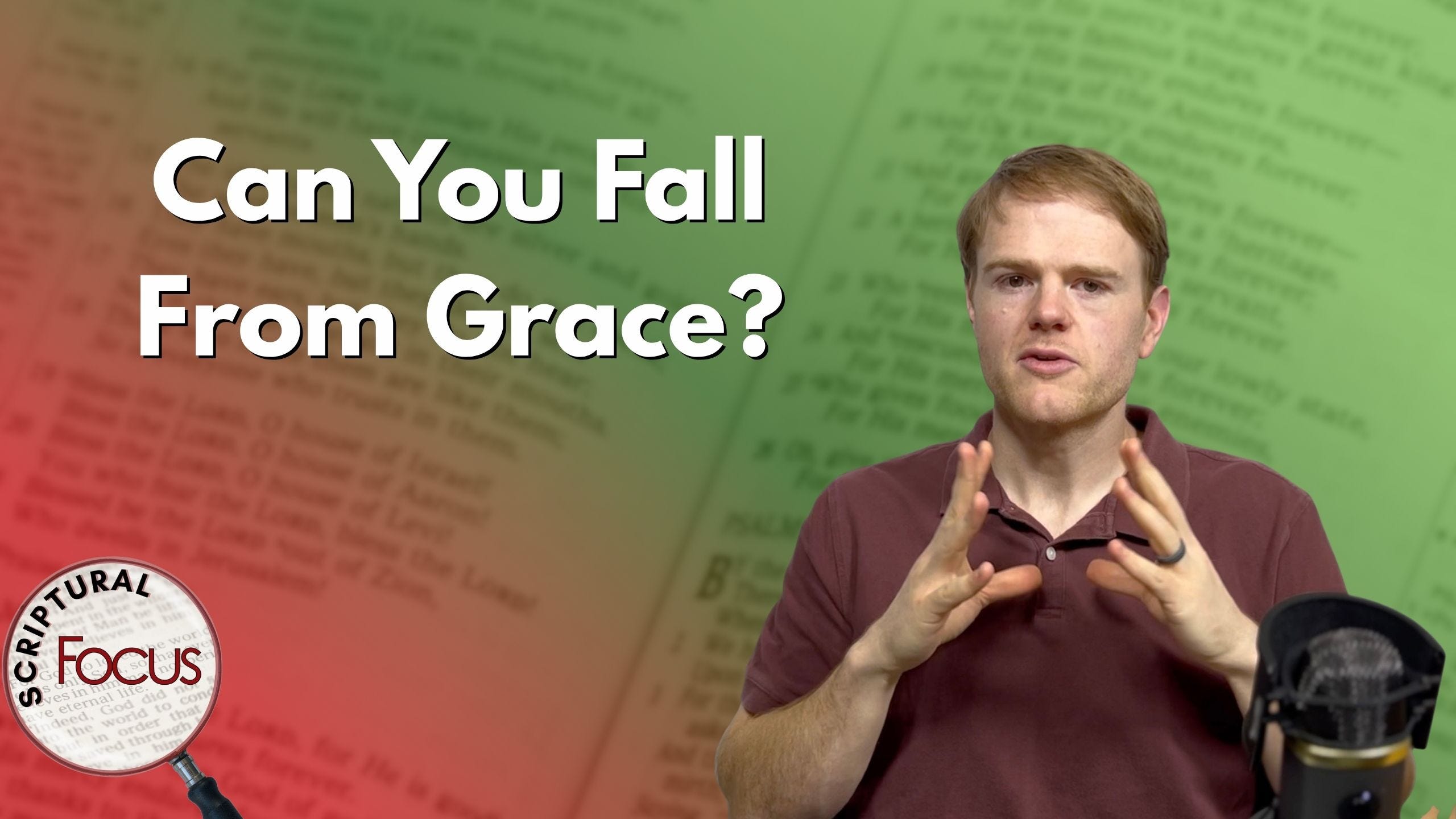 Can You Fall From Grace?