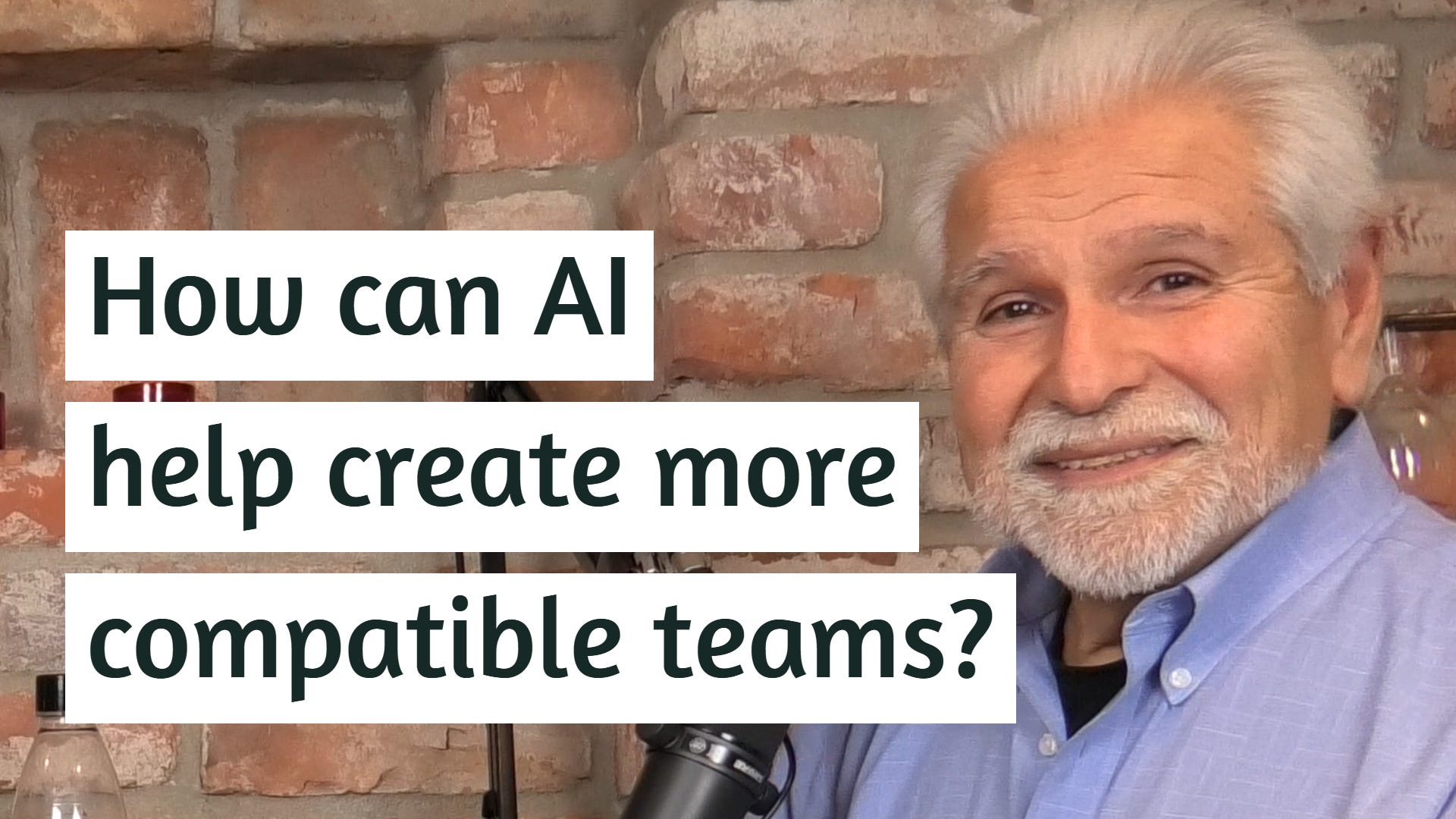 How can AI help create more compatible teams? | James Lanas | #153