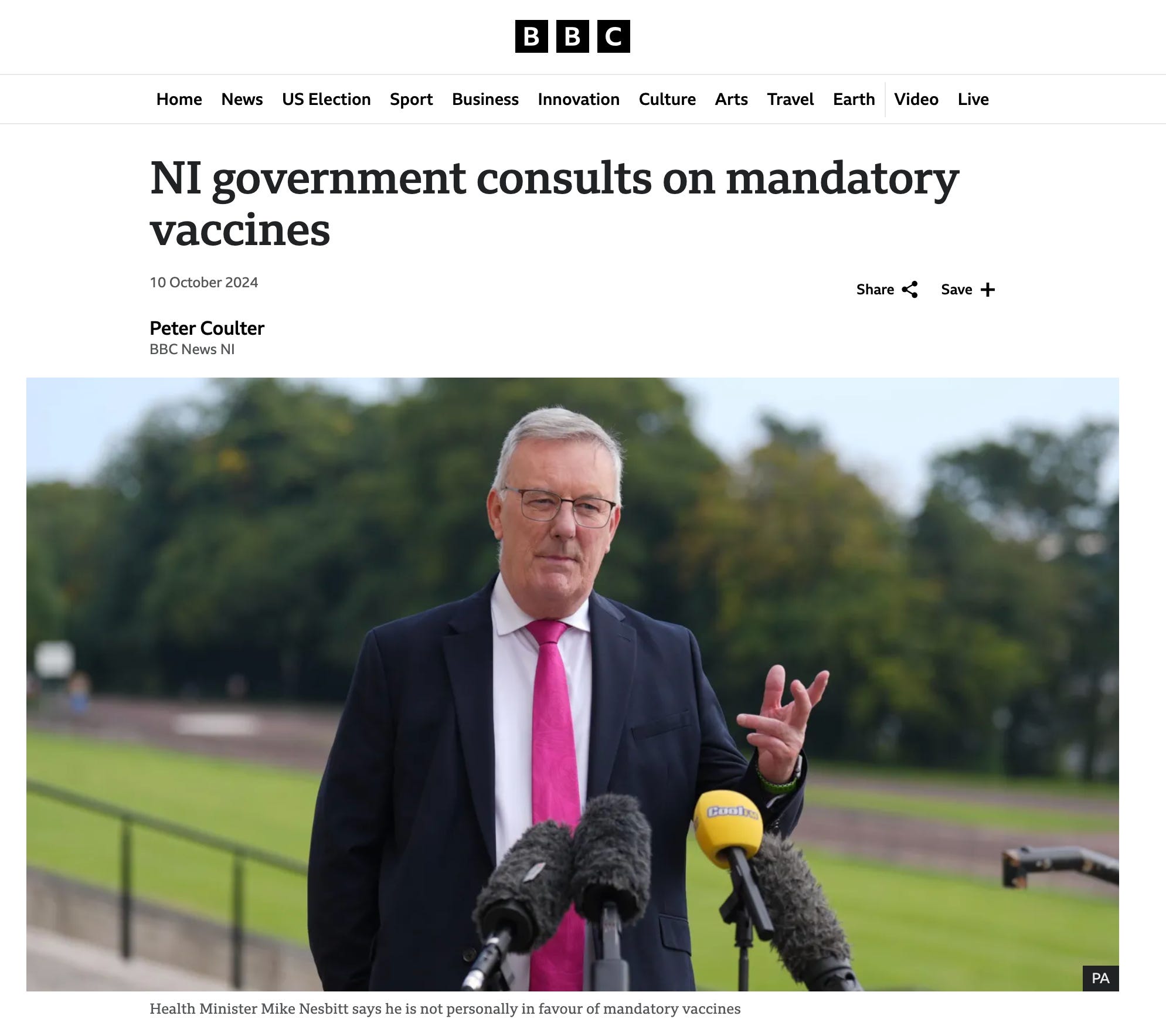 The New Era's Jeff Peel on resisting government overreach and facing down the insanity of the proposed NI Health Bill episode artwork