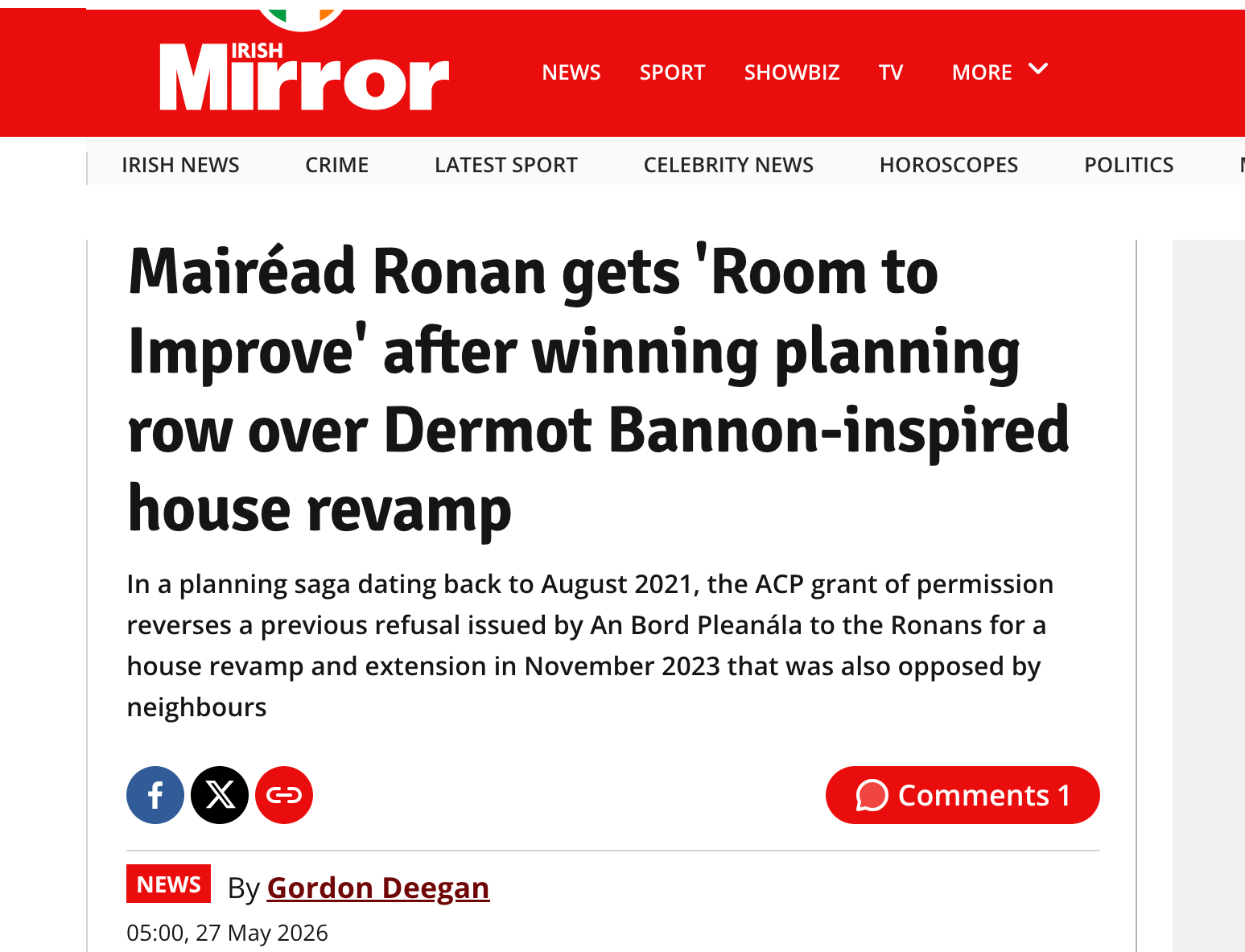 Rewriting history: The Sunday Independent attempts to memory hole two cringe TV interviews with broadcaster Mairéad Ronan episode artwork