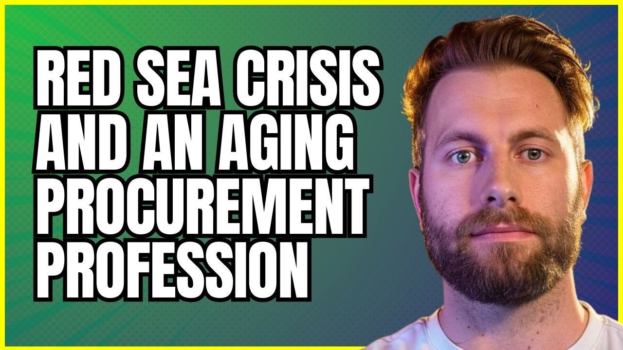 Red Sea Crisis and an aging Procurement Profession