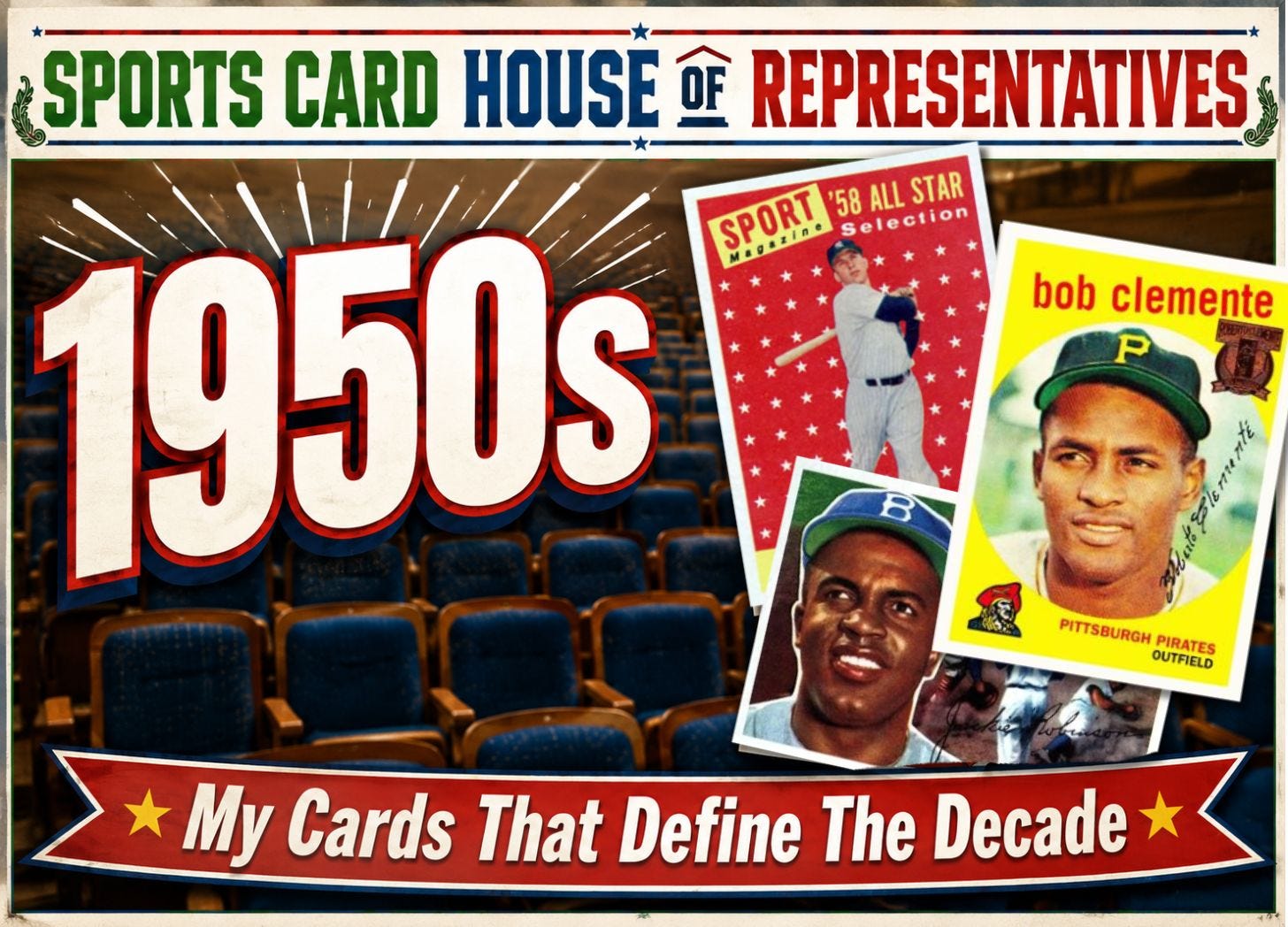 The 1950s Ballot For My Sports Cards House of Representatives - Ep. 3.31 — Happy Hobby Sports Cards Podcast