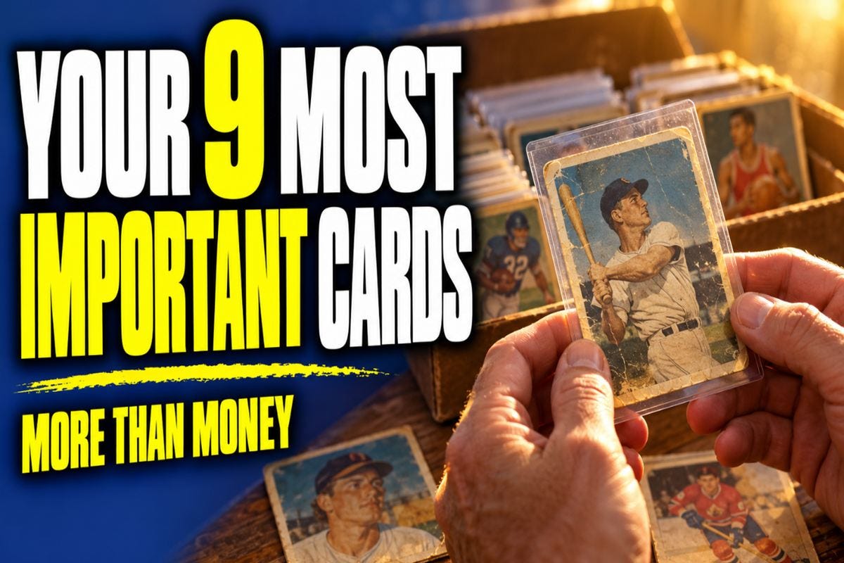 The 9 Most Important Sports Cards in YOUR Collection (And They’re Not Necessarily Expensive!) - Ep. 3.41 — Happy Hobby Sports Cards Podcast