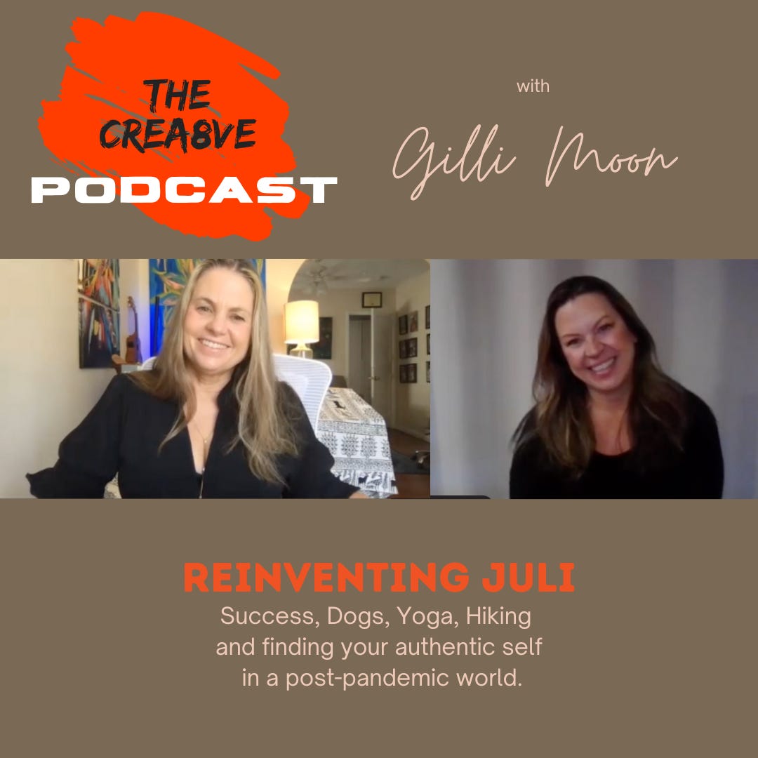 S2 E1: “Reinventing Juli” - Success and Finding your Authentic Self - TheCrea8ve EntreprenHER