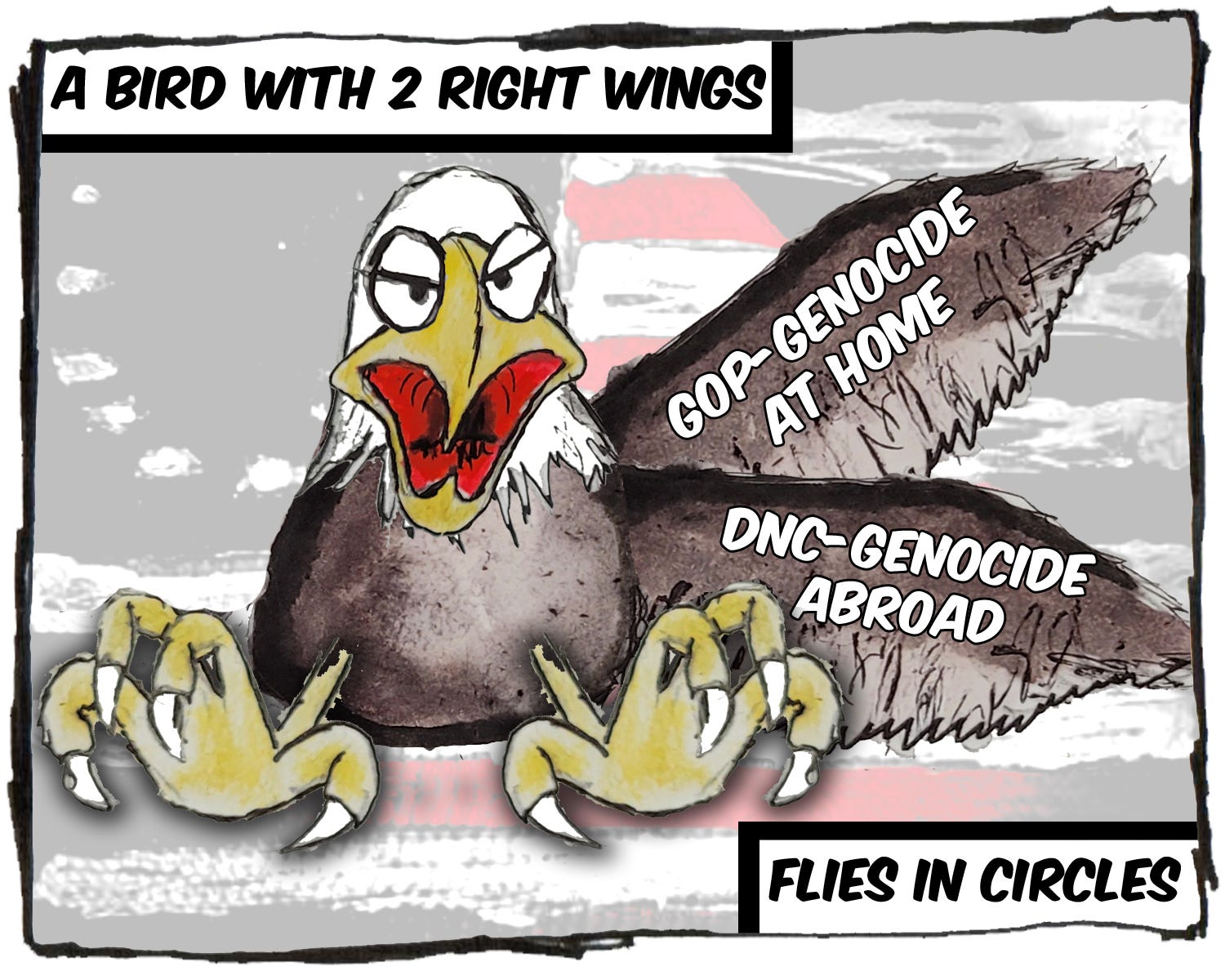The Political System of the United States Is a Bird With Two Right Wings episode artwork
