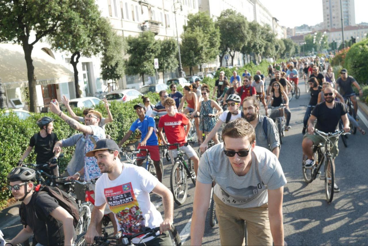 Trieste xe per bici