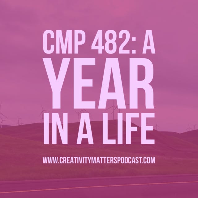 A Year in a Life Traveler’s Journal (Creativity Matters Podcast 482) episode artwork