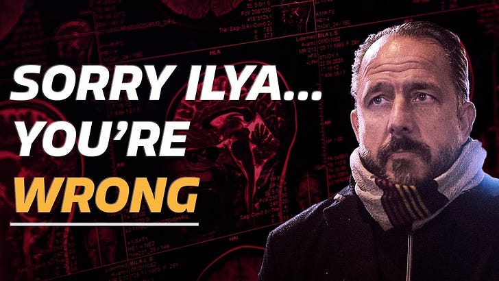 Ilya Sutskever Is Not A Biological Computer...Even If He Wants to Be