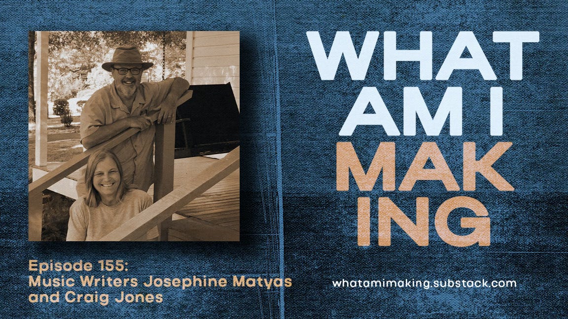 WAIM #155: Music Writers Josephine Matyas & Craig Jones episode artwork