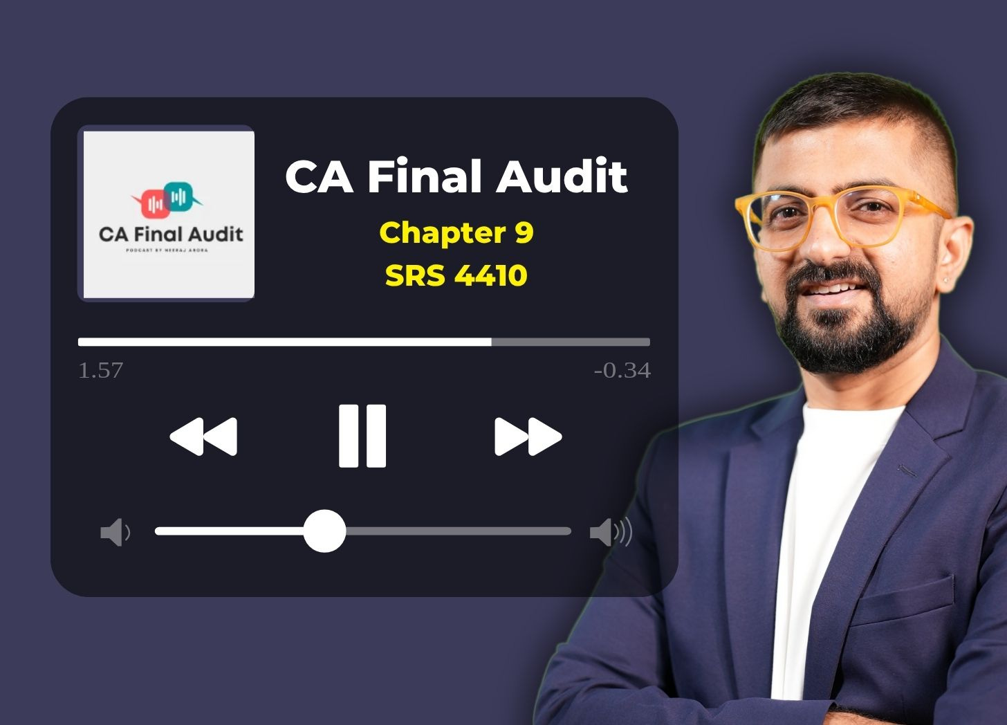 CA Final Audit Chapter-9 Class 1 Part 2 episode artwork