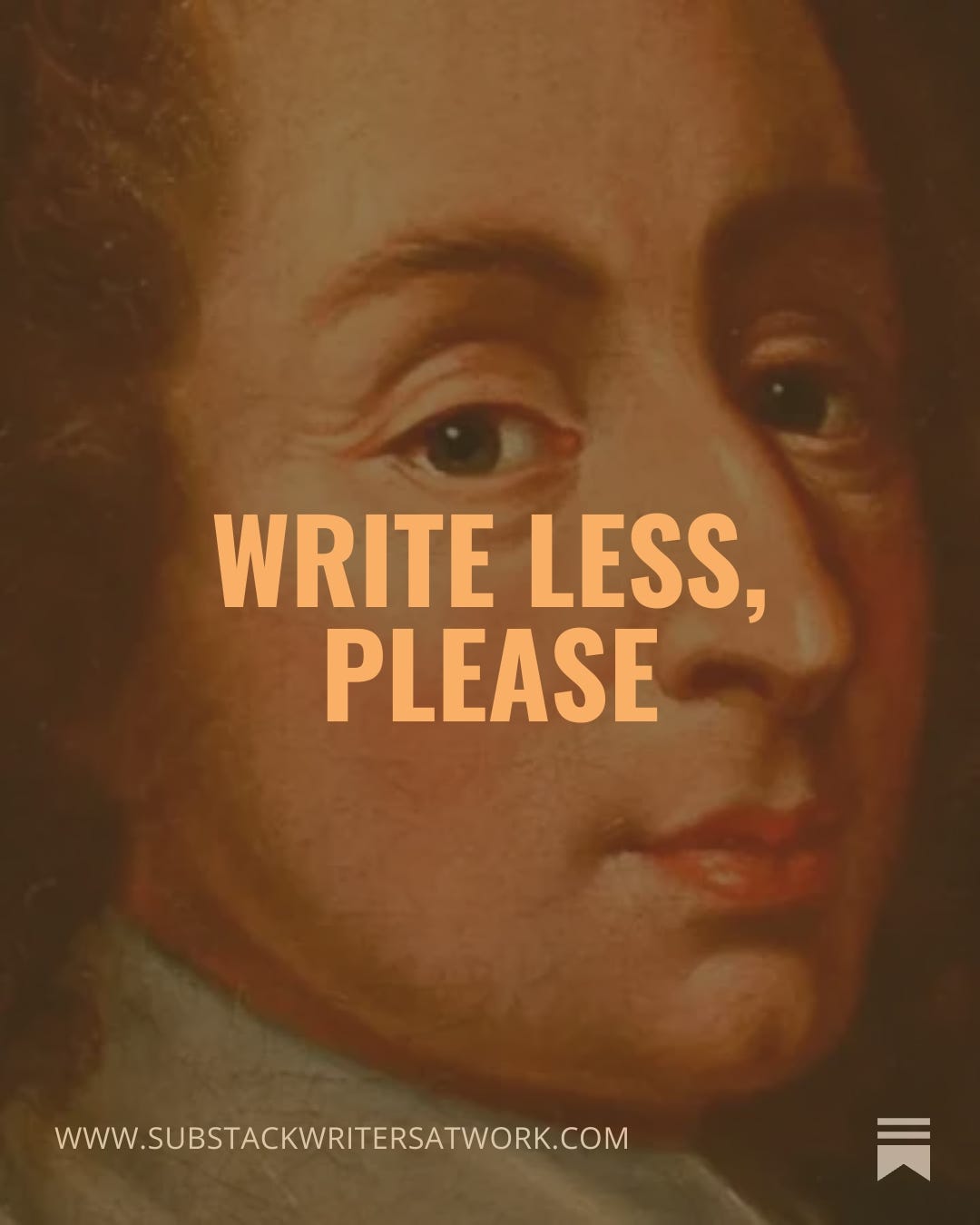 Write Less, Please [updated 2025]