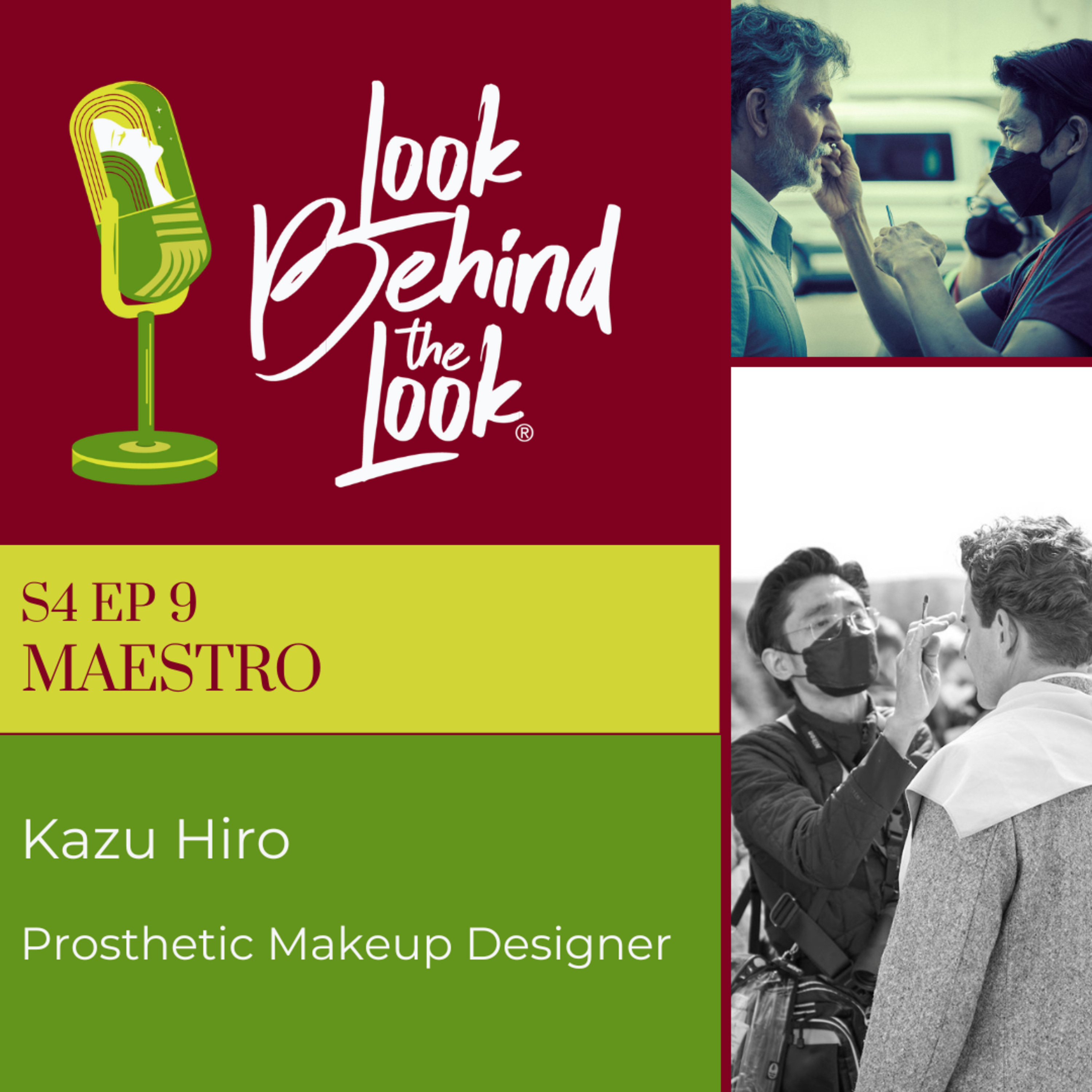 S4 | Ep. 9: Oscar Winner Kazu Hiro On His Prosthetic Makeup Designs for Bradley Cooper in MAESTRO