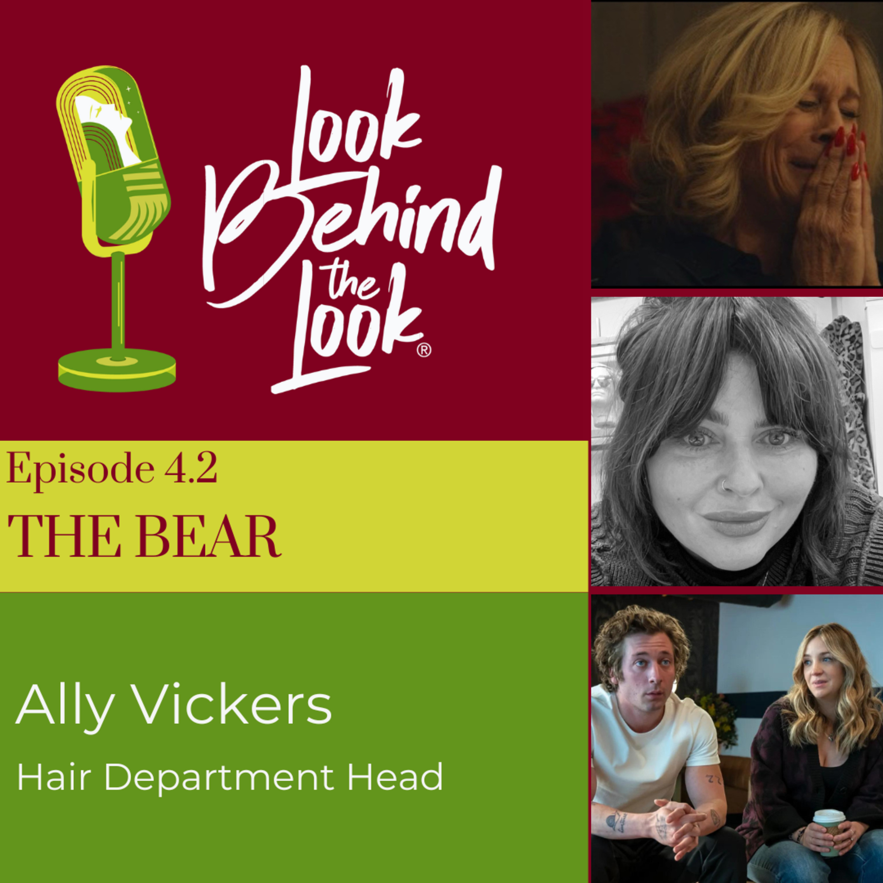 S4 | Ep. 2: Ally Vickers, Hair Dept. Head of The BEAR, on turning Abby Elliot from blonde to brunette...and yes, Carmy's incredible locks..