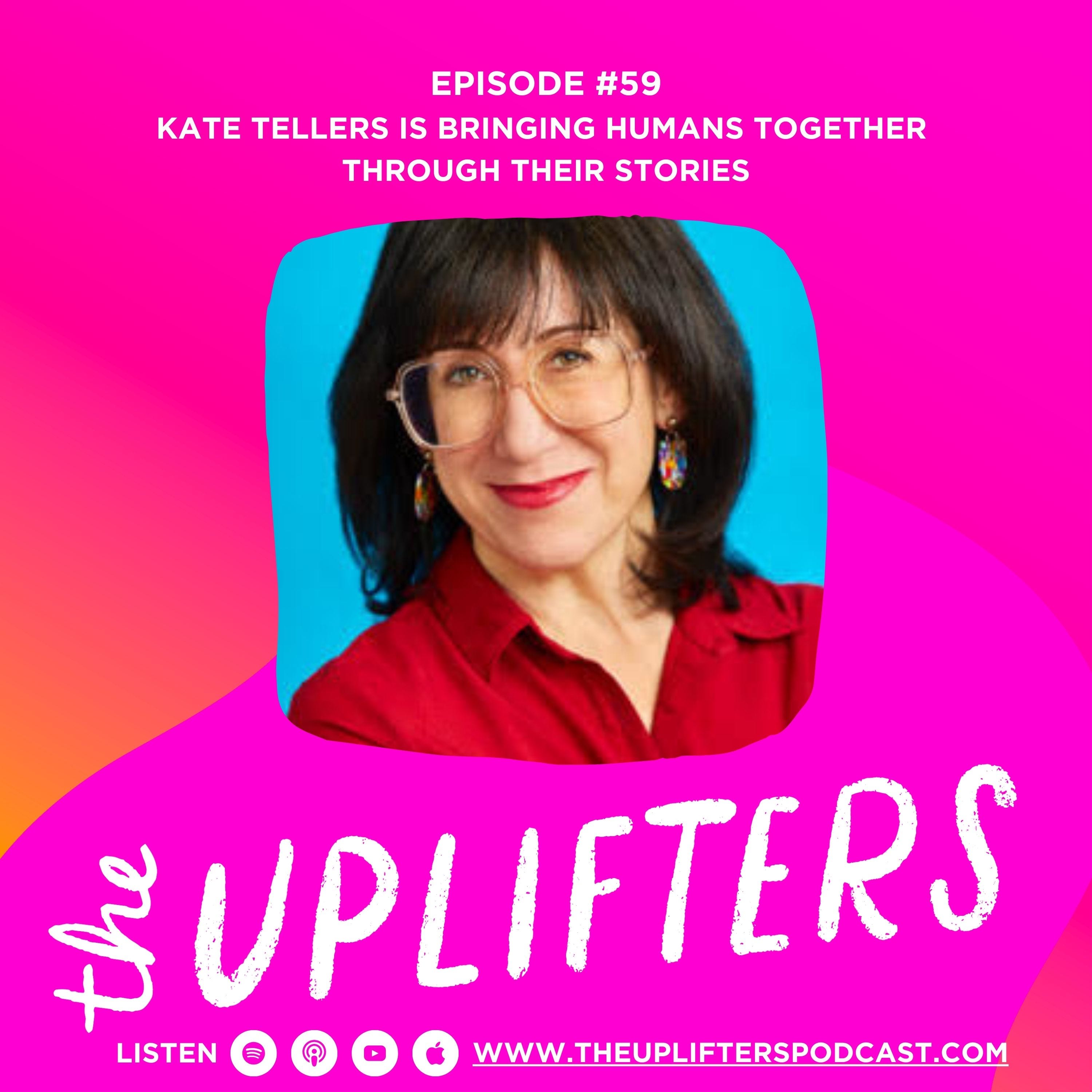 Kate Tellers from The Moth is Bringing Humans Together Through Stories episode artwork