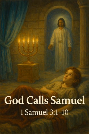 “God Calls Samuel” | 1 Samuel 3:1–10 📖 episode artwork