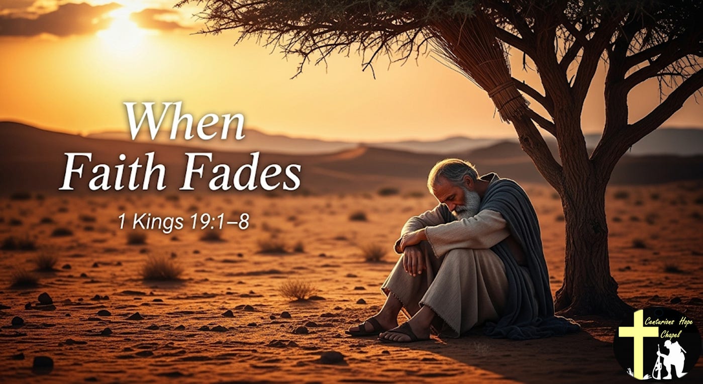 When Faith Fades: Finding God in the Quiet |1 Kings 19:1–8 episode artwork