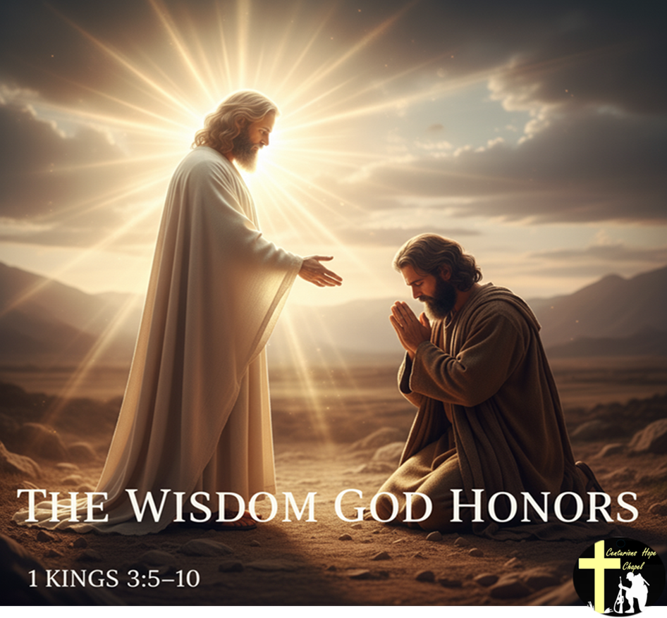 The Wisdom God Honors – 1 Kings 3:5–10 episode artwork