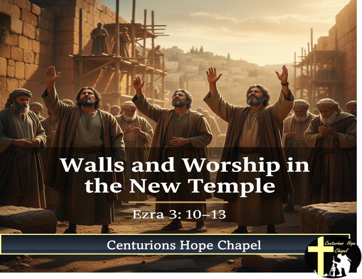 Walls and Worship in the New Temple – Ezra 3:10–13 episode artwork