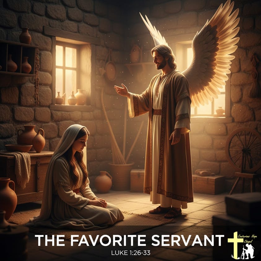 The Favored Servant – Luke 1:26–33 episode artwork