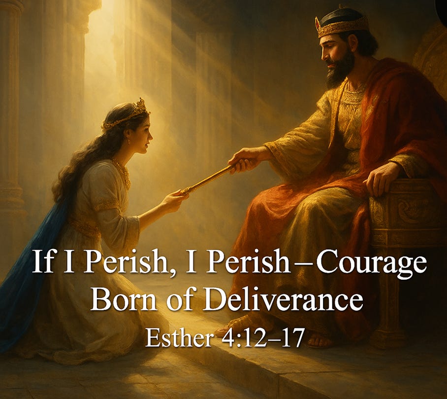 If I Perish, I Perish — Esther 4:12–17 episode artwork