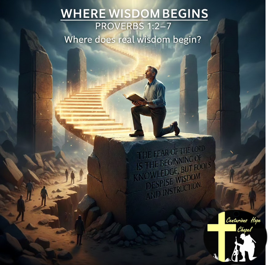 Where Wisdom Begins Proverbs 1:2-7 episode artwork