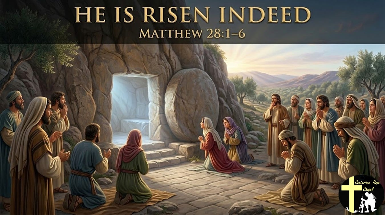 He Is Risen Indeed | Matthew 28 episode artwork